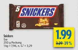 diska Snickers 5er Angebot