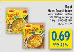 diska Maggi suppe mit rind Angebot