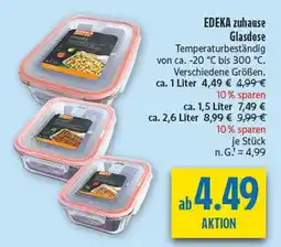 diska Edeka zuhause glasdose Angebot