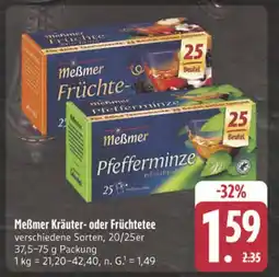 E-Center Meßmer kräutertee Angebot