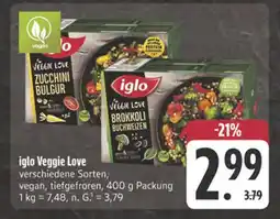E-Center Iglo veggie love zucchini bulgur Angebot