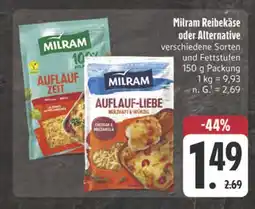 E-Center Milram reibekäse oder alternative Angebot
