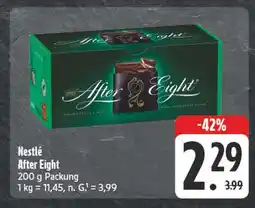 E-Center Nestlé after eight Angebot