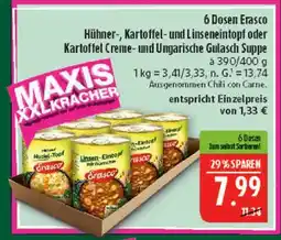 Marktkauf Erasco hühner-, kartoffel- und linseneintopf Angebot