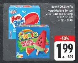 E-Center Nestlé schöller bum bum Angebot