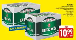 E-Center Beck's bier Angebot