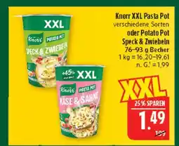 Marktkauf Knorr xxl pasta pot käse & sahne Angebot