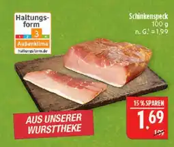 Marktkauf Schinkenspeck Angebot