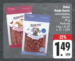 E-Center Dokas hunde-snacks entenbrust Angebot