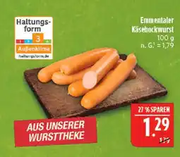 Marktkauf Emmentaler käsebockwurst Angebot