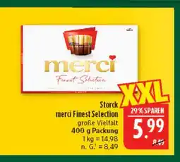 Marktkauf Storck merci finest selection Angebot