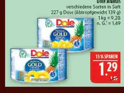 Marktkauf Dole ananas Angebot