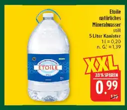 Marktkauf Etoile natürliches mineralwasser still Angebot