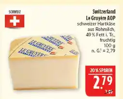 Marktkauf Le gruyère aop Angebot