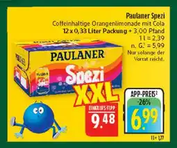 Marktkauf Paulaner spezi xxl Angebot