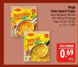Marktkauf Maggi buchstaben suppe Angebot
