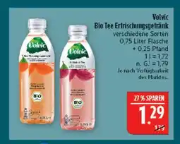 Marktkauf Volvic bio tee erfrischungsgetränk Angebot