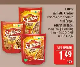 Marktkauf Lorenz saltletts cracker mini brezel Angebot