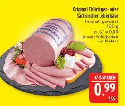 Marktkauf Original thüringer leberkäse Angebot