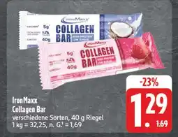 Edeka Ironmaxx collagen bar Angebot
