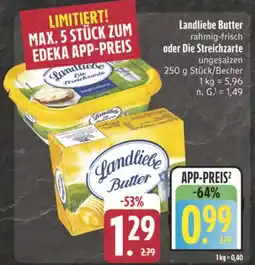 Edeka Landliebe butter rahmig-frisch Angebot