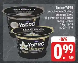 Edeka Danone yopro kokosnuss geschmack Angebot