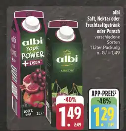 Edeka Albi your power + eisen Angebot