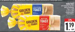 Edeka Golden toast vollkorn toast Angebot