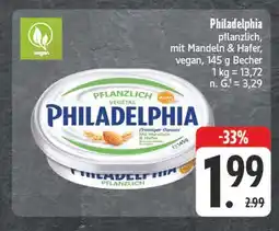 Edeka Philadelphia pflanzlich Angebot