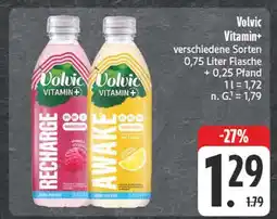 Edeka Volvic vitamin+ recharge Angebot