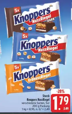 Edeka Storck knoppers nussriegel dark Angebot