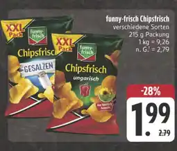 Edeka Funny-frisch chipsfrisch gesalzen Angebot