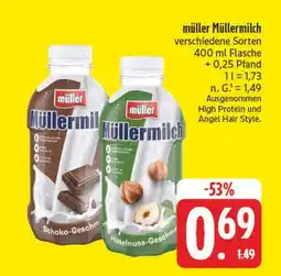 Edeka Müller müllermilch schoko-geschmack Angebot