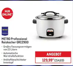 METRO METRO Professional Reiskocher GRC2900 Angebot