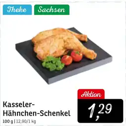 KONSUM Kasseler- Hähnchen-Schenkel Angebot
