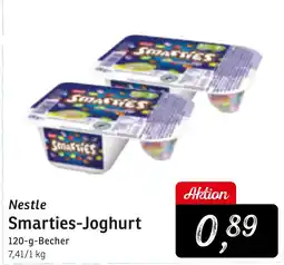 KONSUM Nestle Smarties-Joghurt Angebot