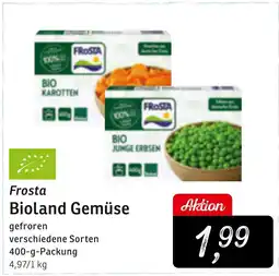KONSUM Frosta Bioland Gemüse Angebot