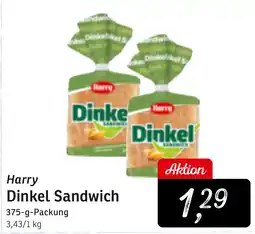 KONSUM Harry Dinkel Sandwich Angebot