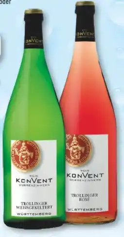 trinkgut Weinkonvent Dürrenzimmern Trollinger Rosé Angebot