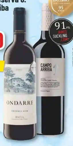 trinkgut Weingut Ondarre Reserva Angebot