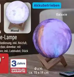 Aldi Nord Home Creation LED-Galaxie-Kugellicht Angebot
