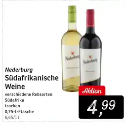 KONSUM Nederburg Südafrikanische Weine Angebot