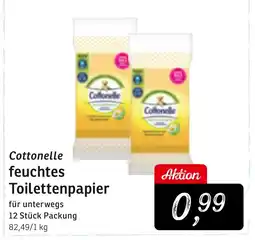 KONSUM Cottonelle feuchtes Toilettenpapier Angebot