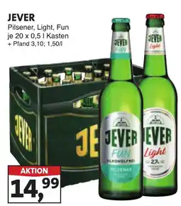 Lösch Depot JEVER Pilsener, Light, Fun Angebot