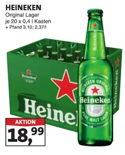 Lösch Depot HEINEKEN Original Lager Angebot