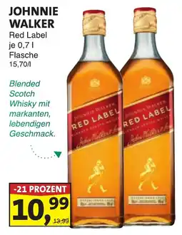 Lösch Depot JOHNNIE WALKER Red Label Angebot