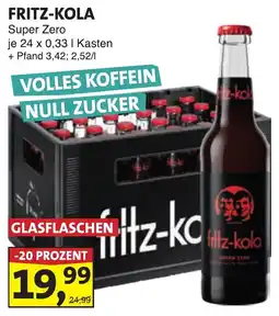 Lösch Depot FRITZ-KOLA Super Zero Angebot