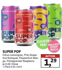 Lösch Depot SUPER POP Citrus Lemongras, Pink Grape- fruit Kumquat, Passionfruit Man- go, Pomegranate Raspberry Angebot