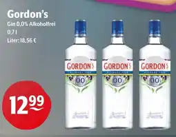 Getränke Hoffmann Gordon's Gin 0,0% Alkoholfrei Angebot