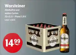 Getränke Hoffmann Warsteiner Angebot